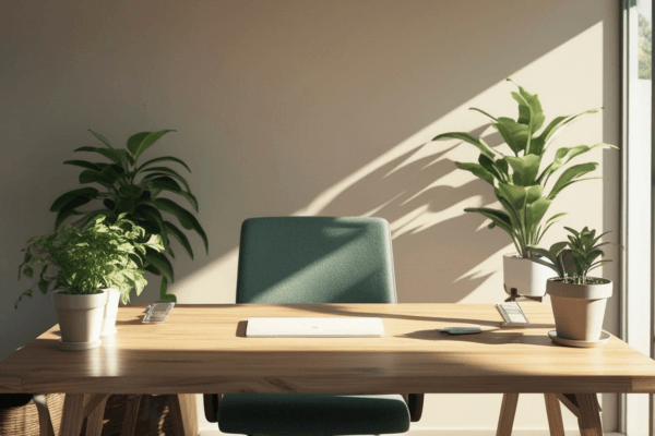 Mesa dobrável no quarto: como deixar o espaço bonito e funcional